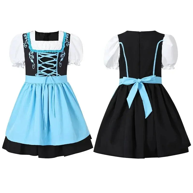 Oktoberfest Child Dirndl Dress – Authentic German Style – Comfortable Fit for Festive Celebrations – Ideal for German-Themed Parties 9