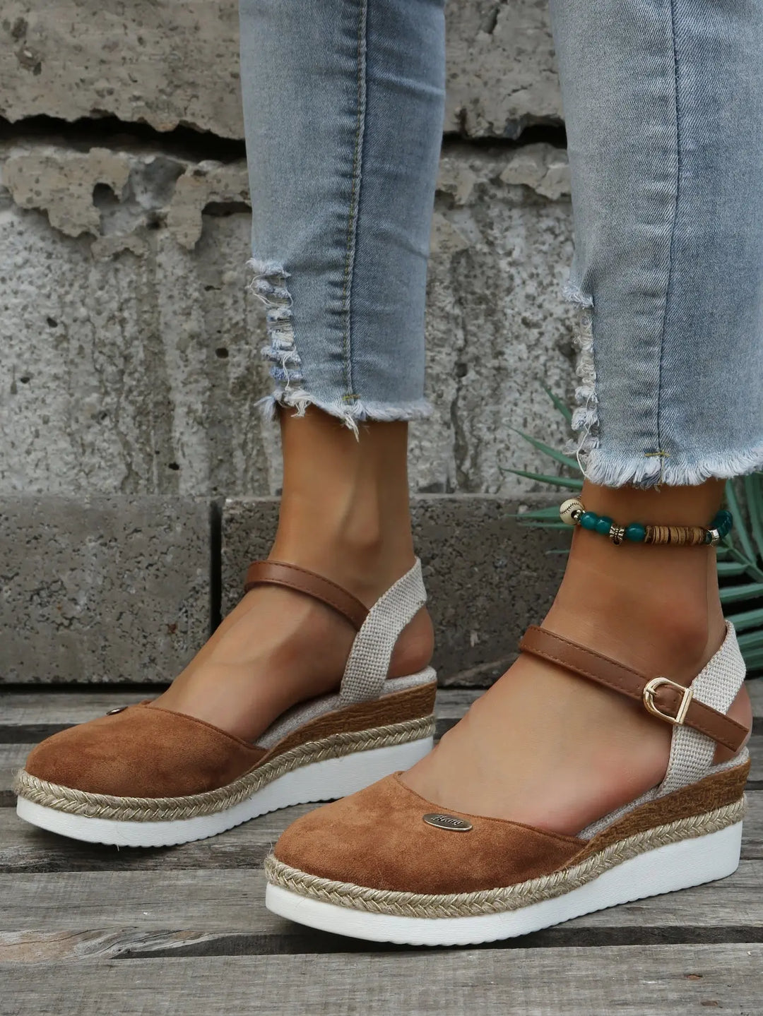 Stylish Womens Espadrilles with Orthopedic Support – Lightweight Espadrille Wedges for Casual Outings 1
