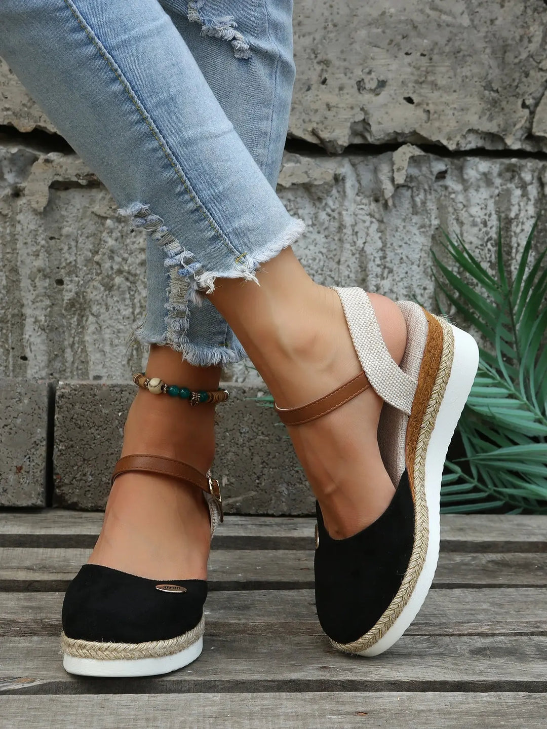 Stylish Womens Espadrilles with Orthopedic Support – Lightweight Espadrille Wedges for Casual Outings 2