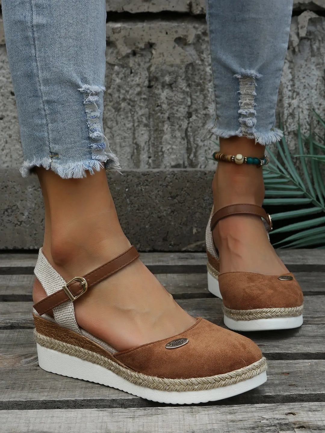 Stylish Womens Espadrilles with Orthopedic Support – Lightweight Espadrille Wedges for Casual Outings 4