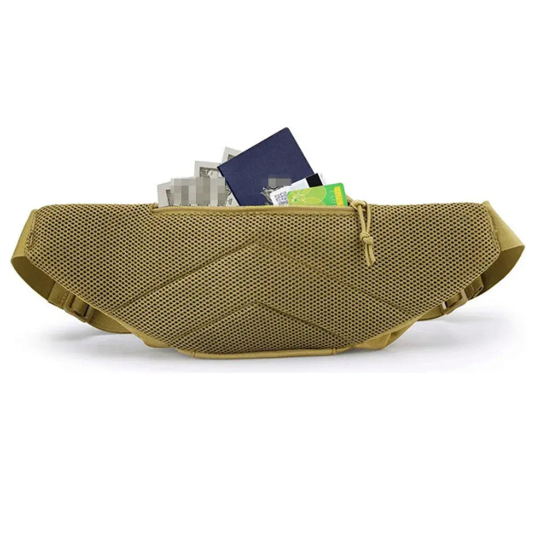 Maverick Tactical Fanny Pack – Waterproof Nylon – Adjustable Strap – Black – Spacious Design for Outdoor Adventures 4