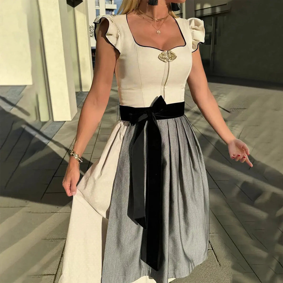Oktoberfest Dirndl Dress – Elegant Bavarian Style for Women – Authentic & Comfortable Outfit – Perfect for Beer Festivals 0