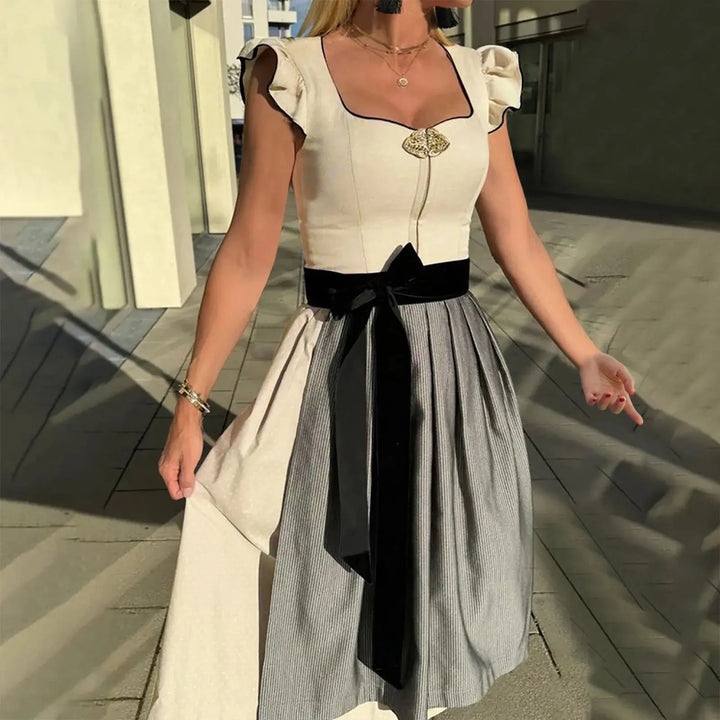 Oktoberfest Dirndl Dress – Elegant Bavarian Style for Women – Authentic & Comfortable Outfit – Perfect for Beer Festivals 0