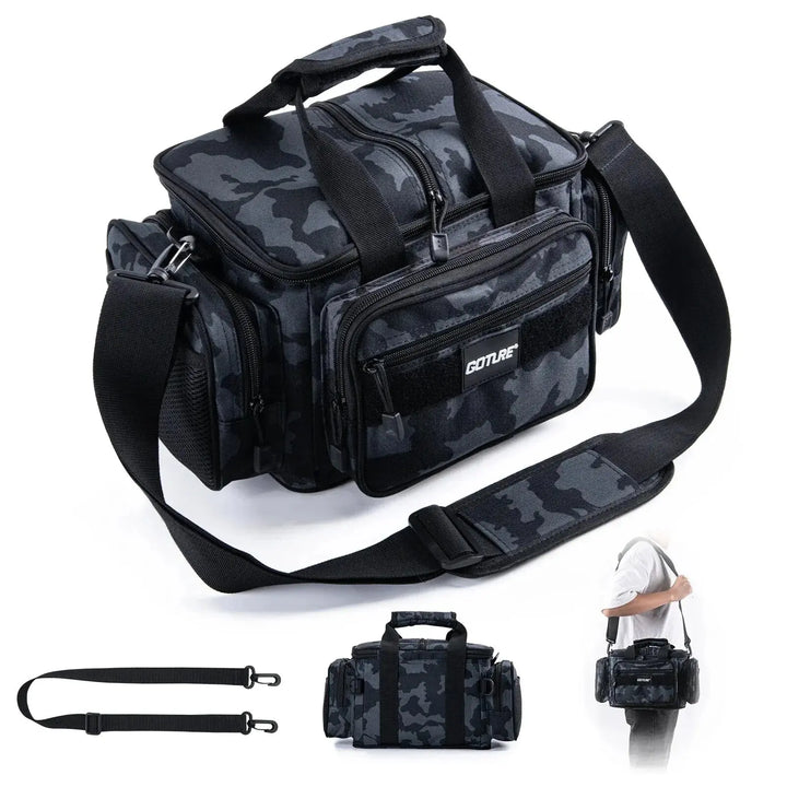 Mia – High-Capacity Fishing Tackle Backpack with Durable 600D Oxford Cloth 10
