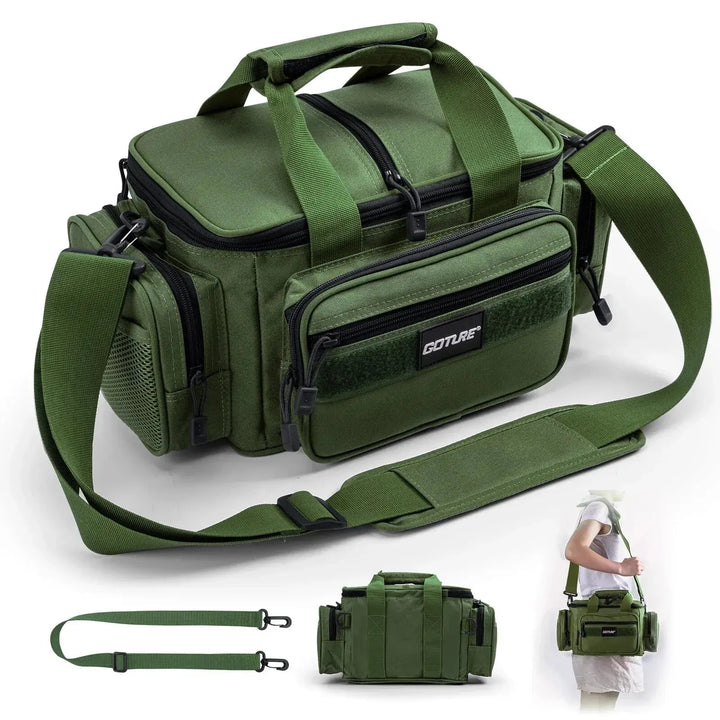 Mia – High-Capacity Fishing Tackle Backpack with Durable 600D Oxford Cloth 8