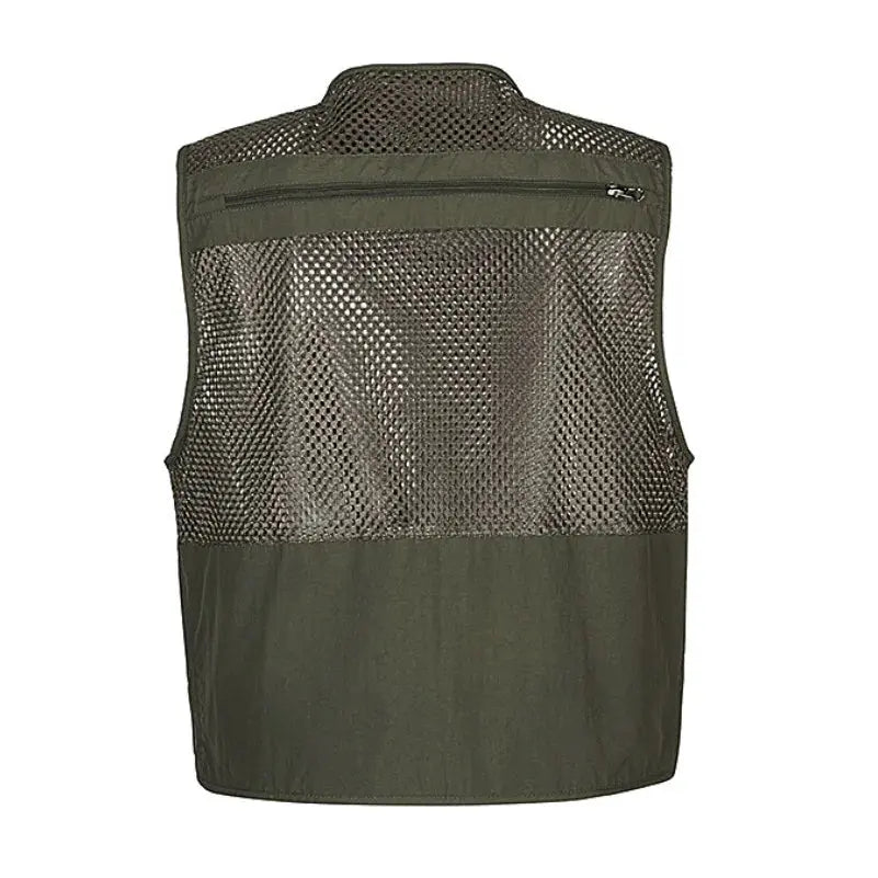 MunaWear  Fishing Vests  Liam – Lightweight Tactical Fishing Waistcoat with Multi-Pockets and Breathable Mesh Design 