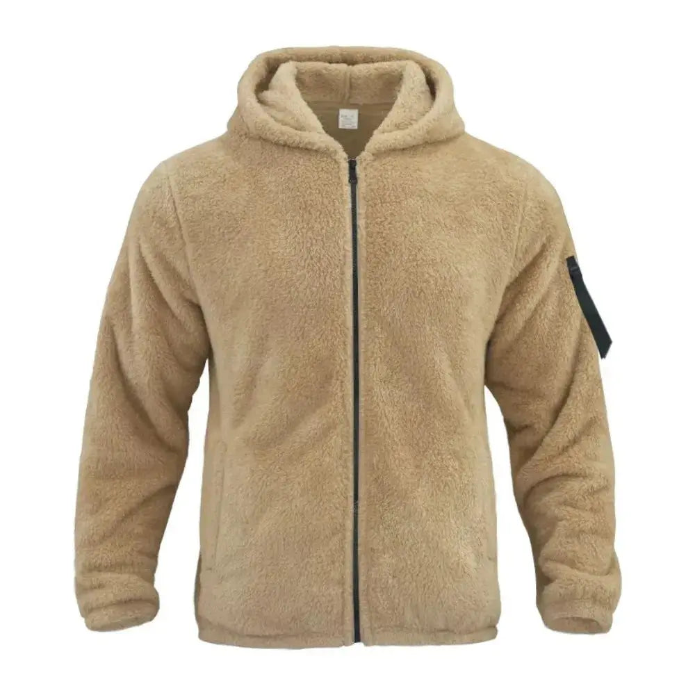 Caden – Sporty Men's Fleece Jacket With Hood For Winter Adventures 6