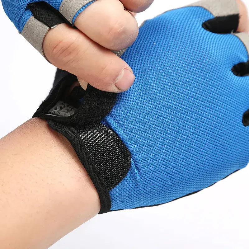 Caden - Breathable Fingerless Gym Gloves With Anti-Slip Design For Weight Lifting And Cycling 4