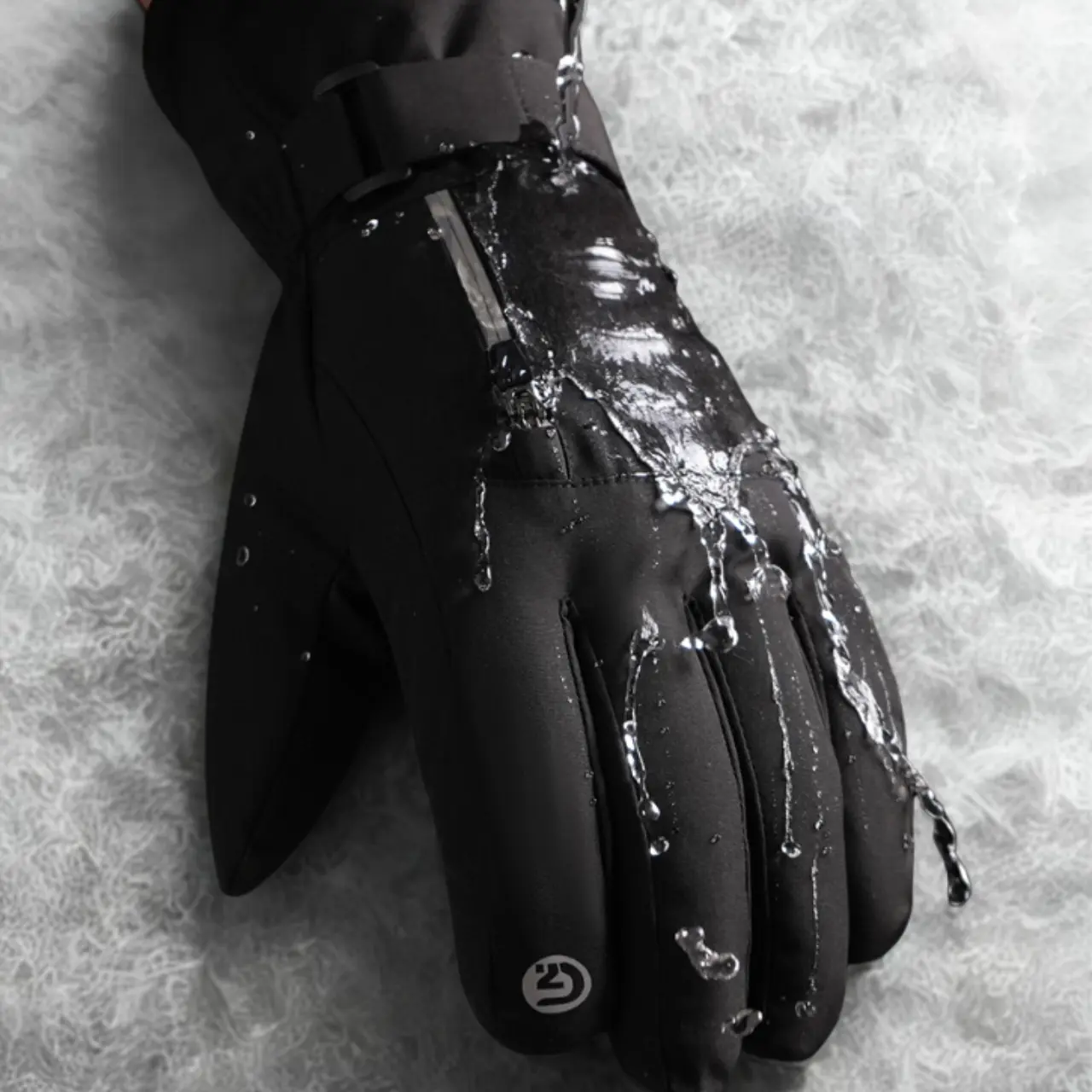 MunaWear - Gloves & Mittens - Evora – Premium Waterproof Ski Gloves With Touch Screen Capability For Outdoor Adventures - 