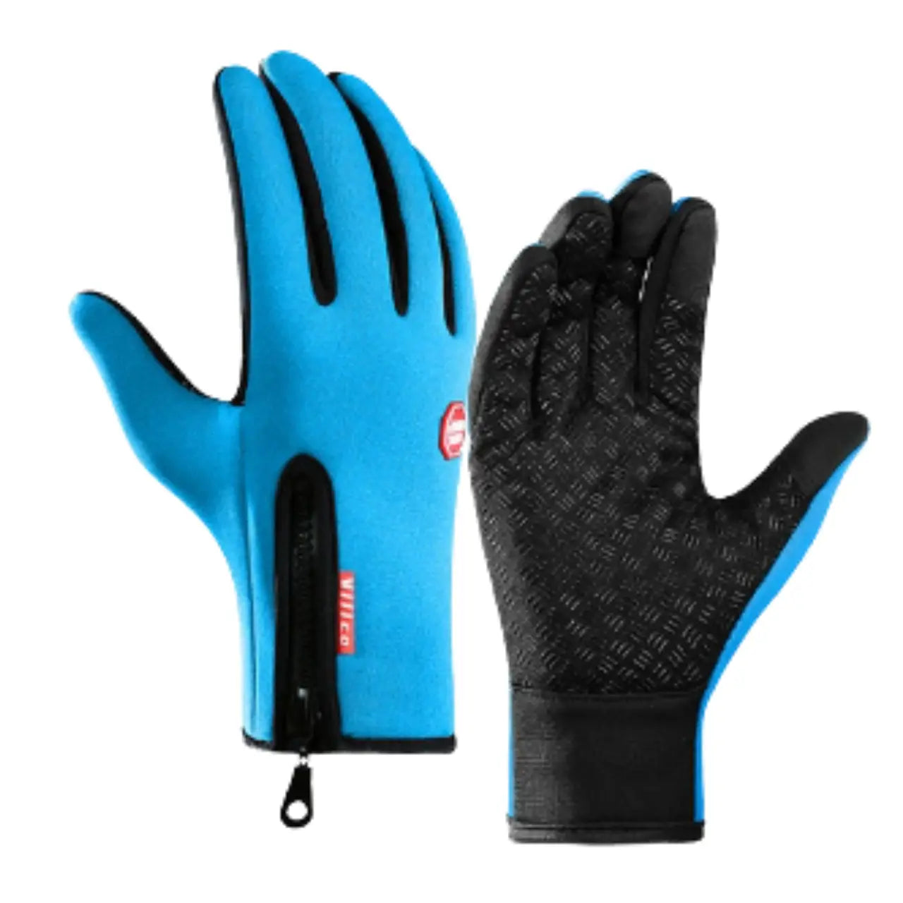 MunaWear - Gloves & Mittens - Gage – Thermal Winter Gloves With Touchscreen Functionality For Outdoor Adventures - Blue / XL