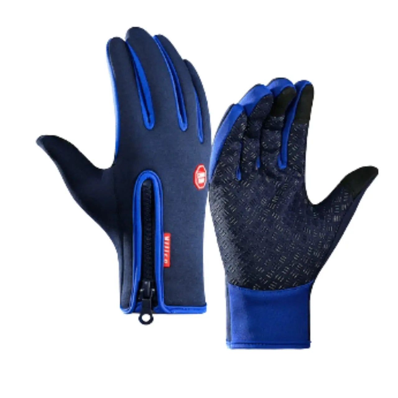 MunaWear - Gloves & Mittens - Gage – Thermal Winter Gloves With Touchscreen Functionality For Outdoor Adventures - Dark Blue / XL