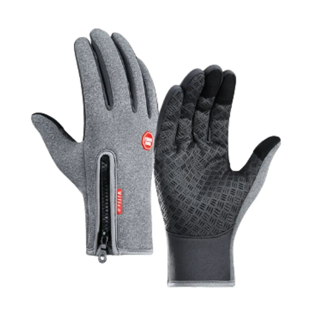 MunaWear - Gloves & Mittens - Gage – Thermal Winter Gloves With Touchscreen Functionality For Outdoor Adventures - Gray / XL
