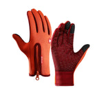 MunaWear - Gloves & Mittens - Gage – Thermal Winter Gloves With Touchscreen Functionality For Outdoor Adventures - Red / XL