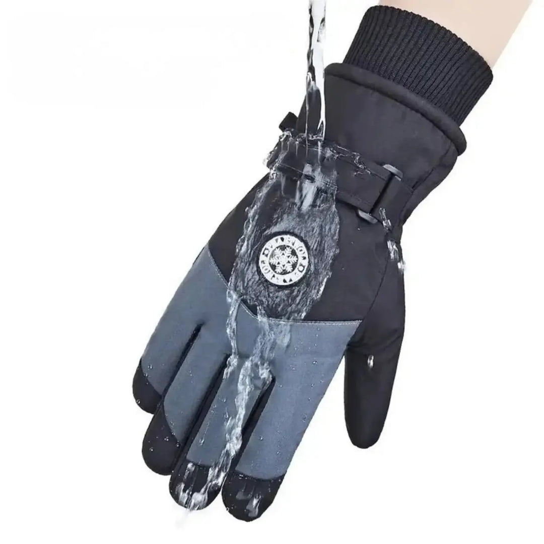 Krava – Waterproof Snowboard Gloves With Touchscreen Compatibility For Winter Sports - 