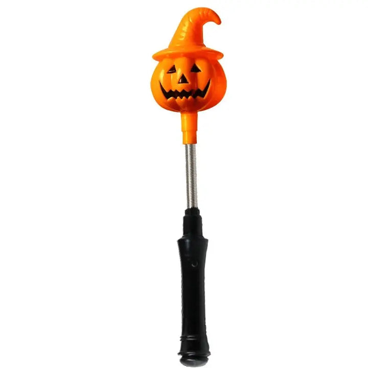 Halloween Hand Crank Magic Wand – Bright Pumpkin & Ghost Design – Perfect for Kids Costumes 6
