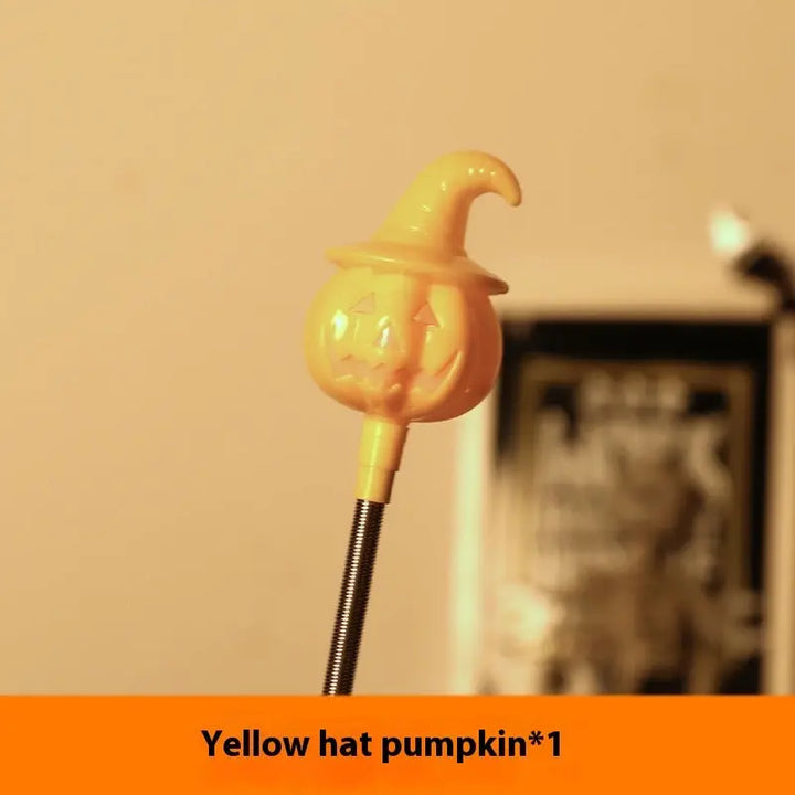 Halloween Hand Crank Magic Wand – Bright Pumpkin & Ghost Design – Perfect for Kids Costumes 8