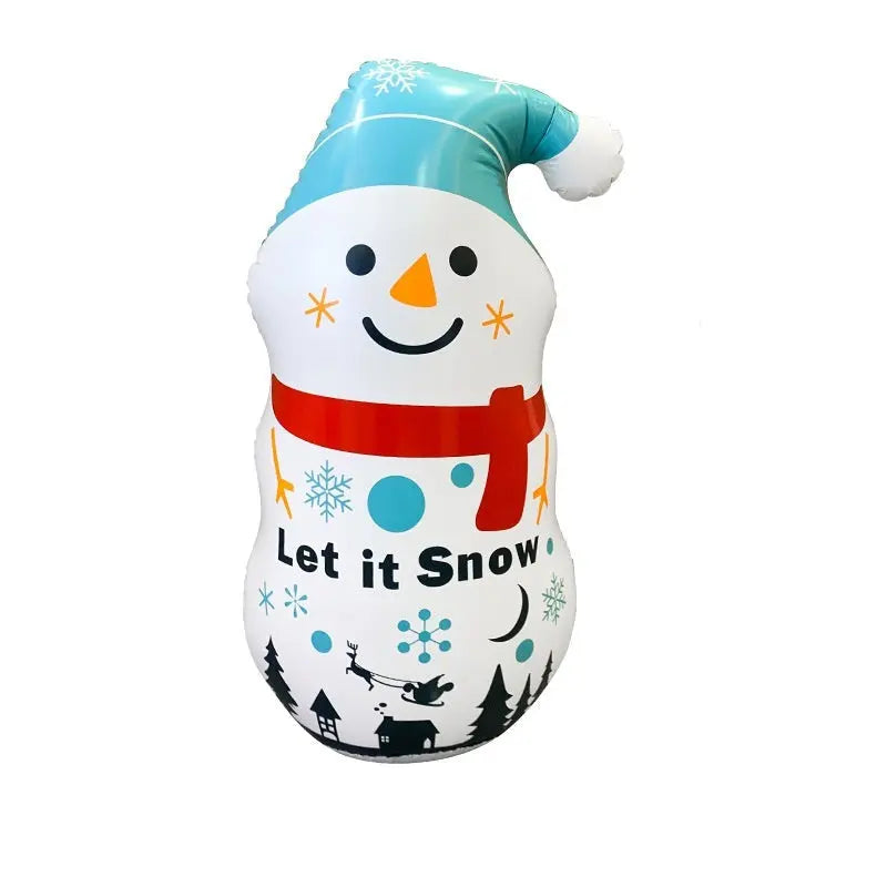 Spooky Halloween Decoration Set – Inflatable Figures & LED Accessories for Parties & Gardens 7