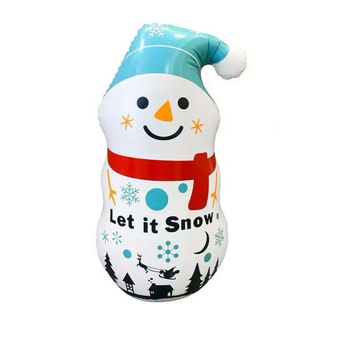 Spooky Halloween Decoration Set – Inflatable Figures & LED Accessories for Parties & Gardens 7
