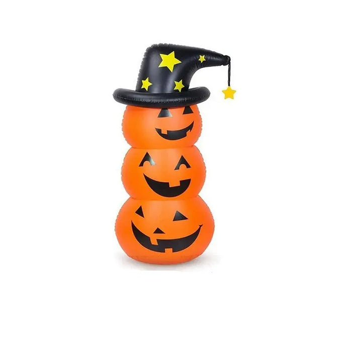 Spooky Halloween Decoration Set – Inflatable Figures & LED Accessories for Parties & Gardens 18