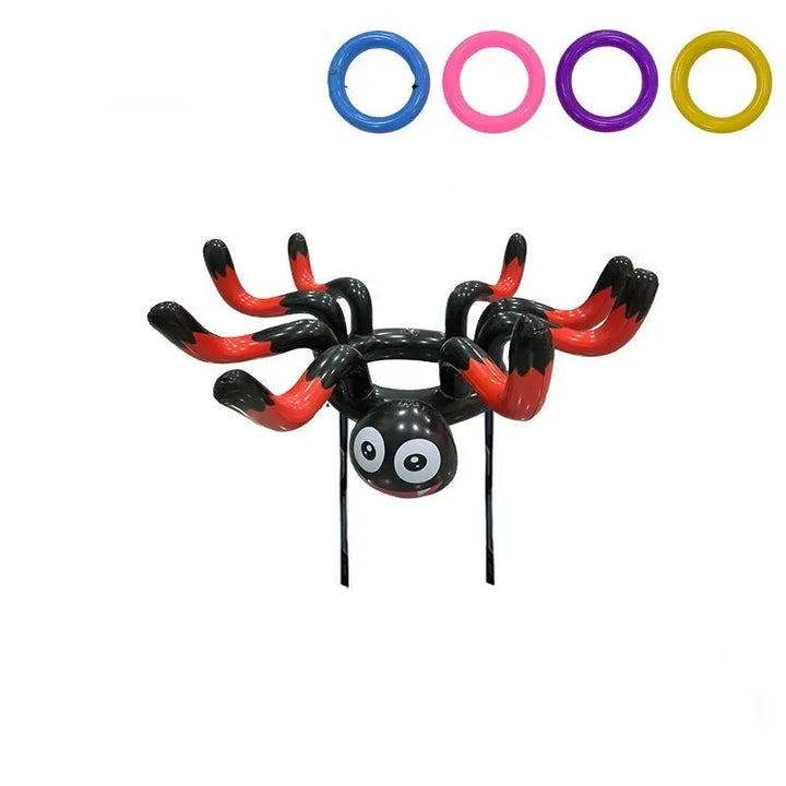 Spooky Halloween Decoration Set – Inflatable Figures & LED Accessories for Parties & Gardens 23