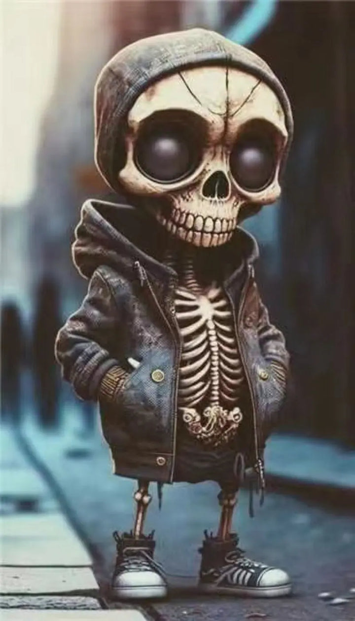 Halloween Skeleton Figure Decoration – Stylish Collectors Item for Parties & Home Décor 3