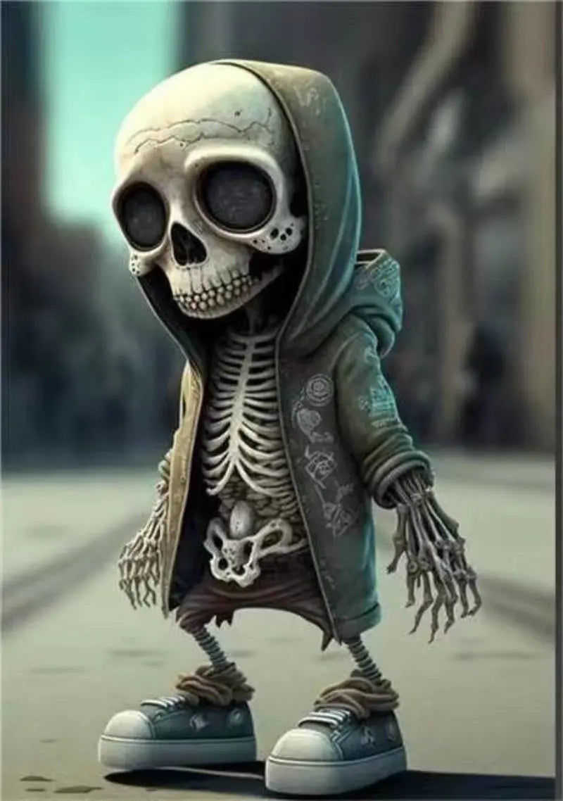 Halloween Skeleton Figure Decoration – Stylish Collectors Item for Parties & Home Décor 4