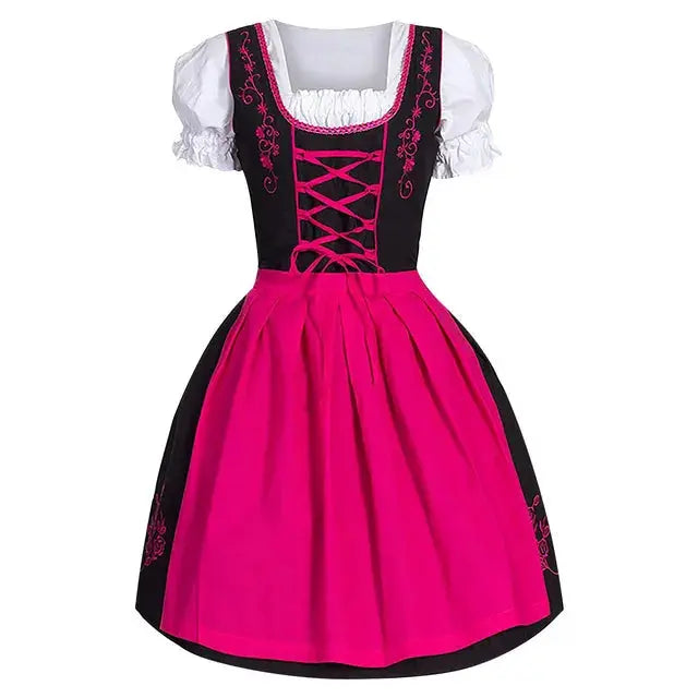 Oktoberfest Bavarian Trachten Dress – Elegant Heidi-Mode Costume – Perfect for Beer Festivals 8