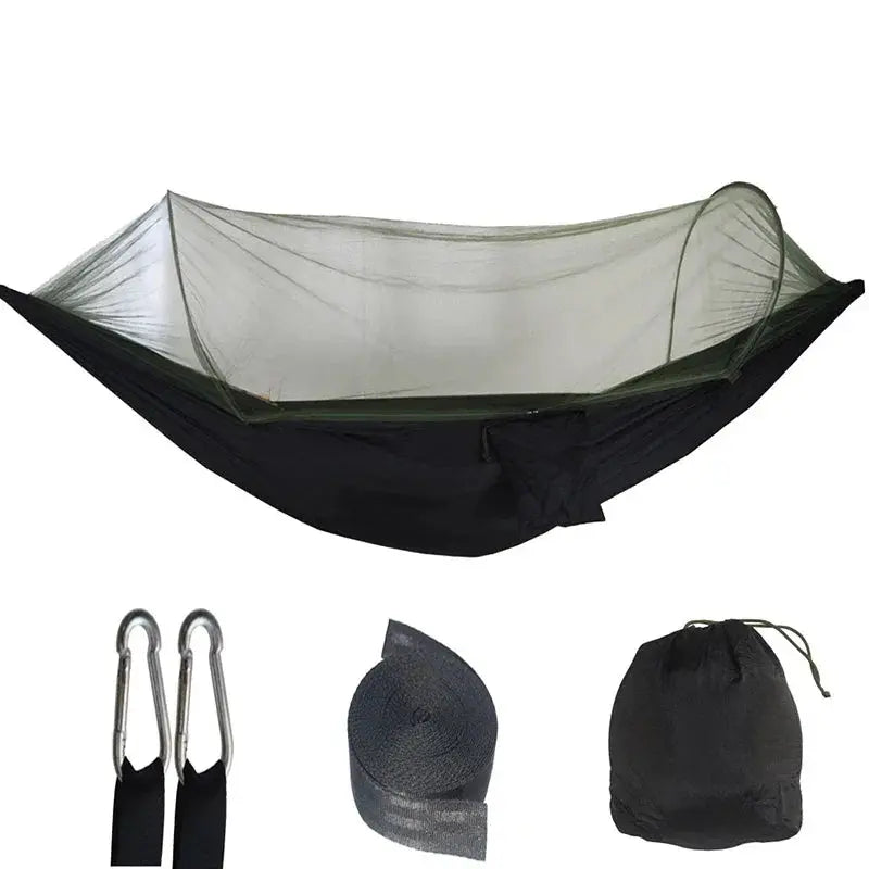 Mia – Lightweight Camping Hammock with Mosquito Net for 1-2 People, Ideal for Outdoor Adventures 9