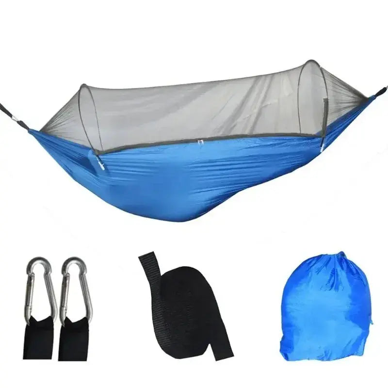Mia – Lightweight Camping Hammock with Mosquito Net for 1-2 People, Ideal for Outdoor Adventures 8