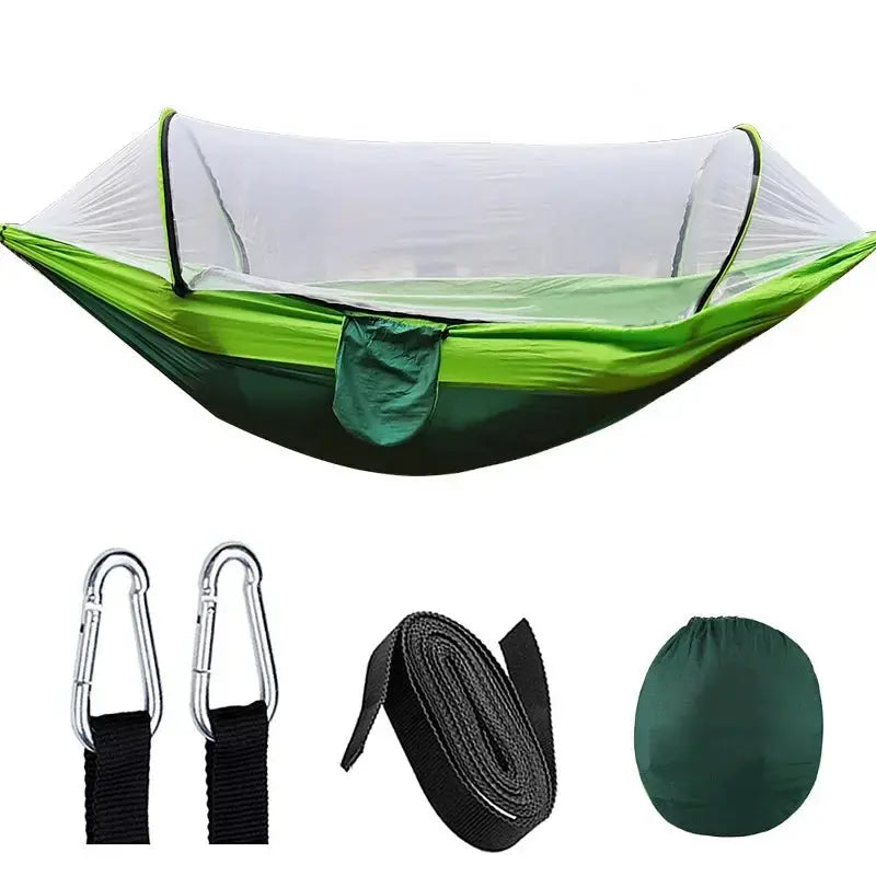 Mia – Lightweight Camping Hammock with Mosquito Net for 1-2 People, Ideal for Outdoor Adventures 11