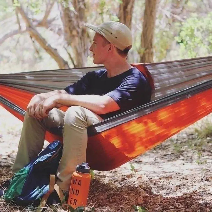 Mia – Portable Outdoor Camping Hammock with High-Strength Nylon, Supports Up to 300Kg, Size 270x140cm 2