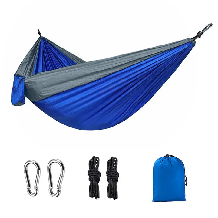 Mia – Portable Outdoor Camping Hammock with High-Strength Nylon, Supports Up to 300Kg, Size 270x140cm 10