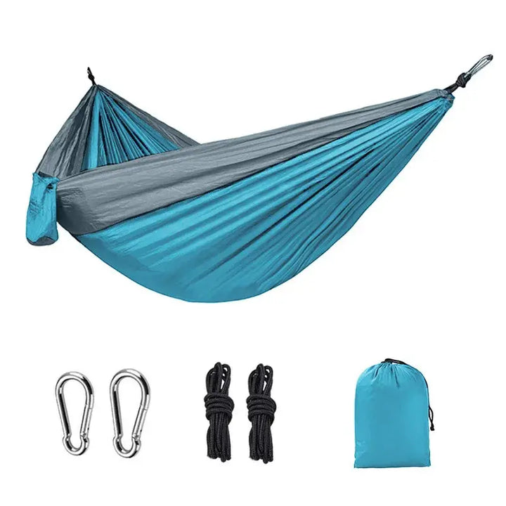 Mia – Portable Outdoor Camping Hammock with High-Strength Nylon, Supports Up to 300Kg, Size 270x140cm 9