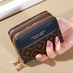 Marlow - Chic Mini Wallet With RFID Protection And Double Zipper For Everyday Use 5