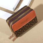 Marlow - Chic Mini Wallet With RFID Protection And Double Zipper For Everyday Use 7