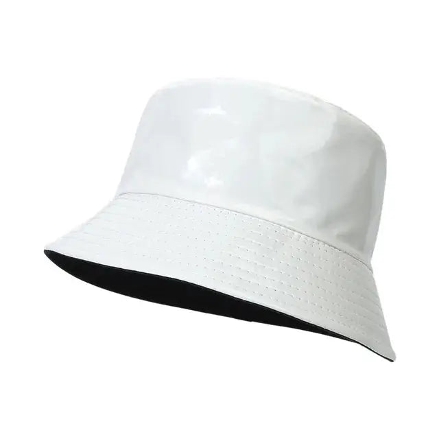 Heidi - Trendy Women's Holographic Bucket Hat With Reversible Style For Festivals And Beach Days 0