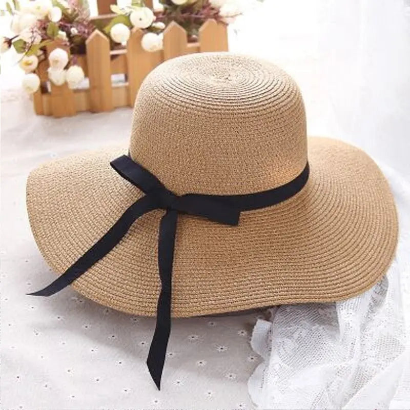Liora - Chic Wide Brim Sun Hat With Timeless Style For Beach And Outdoor Events 3