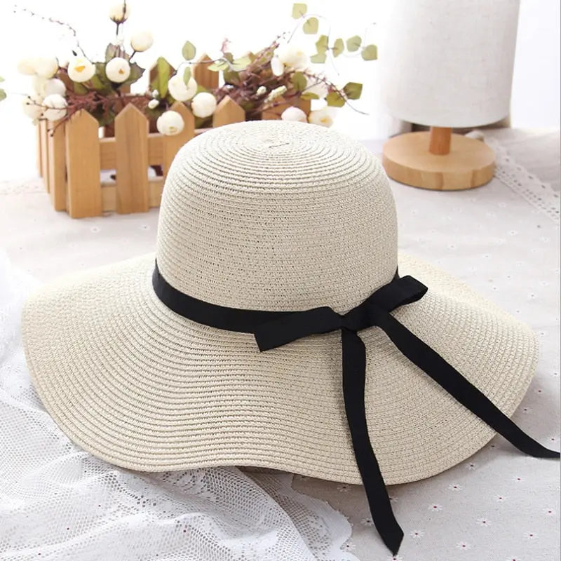 Liora - Chic Wide Brim Sun Hat With Timeless Style For Beach And Outdoor Events 6