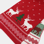 Cozy Christmas Hat, Scarf, and Gloves Set – Festive Reindeer Design for Holiday Outings 6