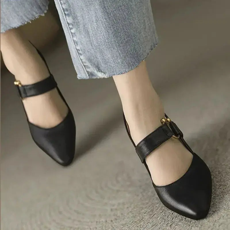 Supportive Womens Heels with Shock-Absorbing Insole for Work and Events - Comfortable and Stylish Orthopedic Footwear 2