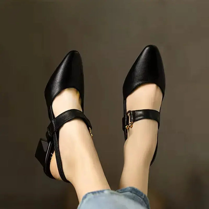 Supportive Womens Heels with Shock-Absorbing Insole for Work and Events - Comfortable and Stylish Orthopedic Footwear 3
