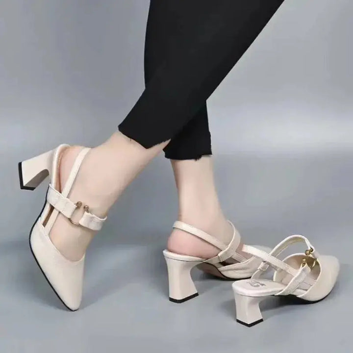 Supportive Womens Heels with Shock-Absorbing Insole for Work and Events - Comfortable and Stylish Orthopedic Footwear 6