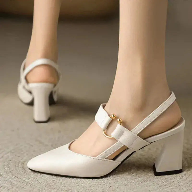 Supportive Womens Heels with Shock-Absorbing Insole for Work and Events - Comfortable and Stylish Orthopedic Footwear 8
