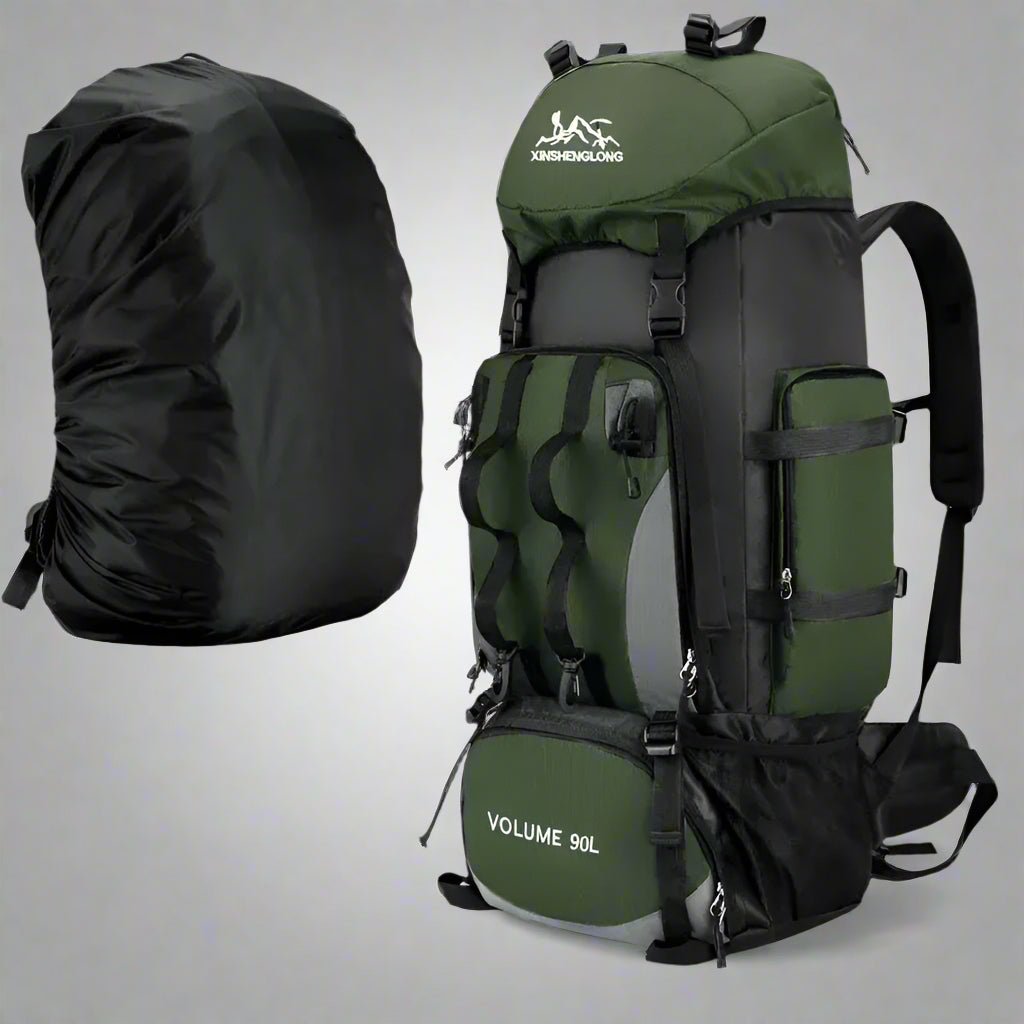 Ethan – 90L Waterproof Hiking Backpack with Adjustable Straps for Hiking, Camping & Outdoor Adventures 15