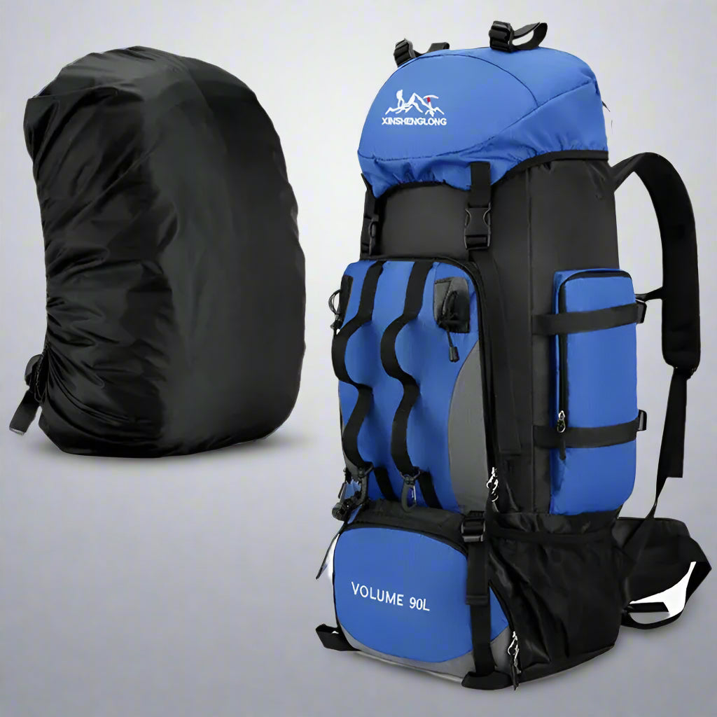 Ethan – 90L Waterproof Hiking Backpack with Adjustable Straps for Hiking, Camping & Outdoor Adventures 14