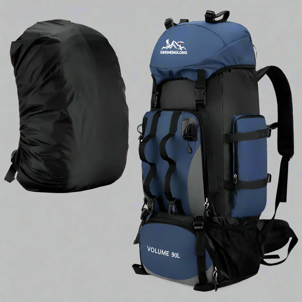 Ethan – 90L Waterproof Hiking Backpack with Adjustable Straps for Hiking, Camping & Outdoor Adventures 9