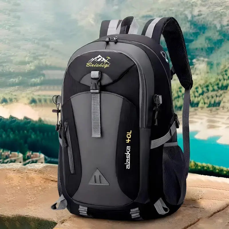 MunaWear - Hiking Backpacks - Skystride – 40L Outdoor Hiking Backpack for Men and Women with Large Capacity - 