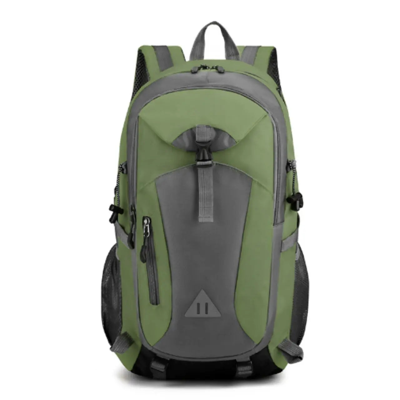 MunaWear - Hiking Backpacks - Skystride – 40L Outdoor Hiking Backpack for Men and Women with Large Capacity - Army Green