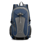 MunaWear - Hiking Backpacks - Skystride – 40L Outdoor Hiking Backpack for Men and Women with Large Capacity - Dark Blue