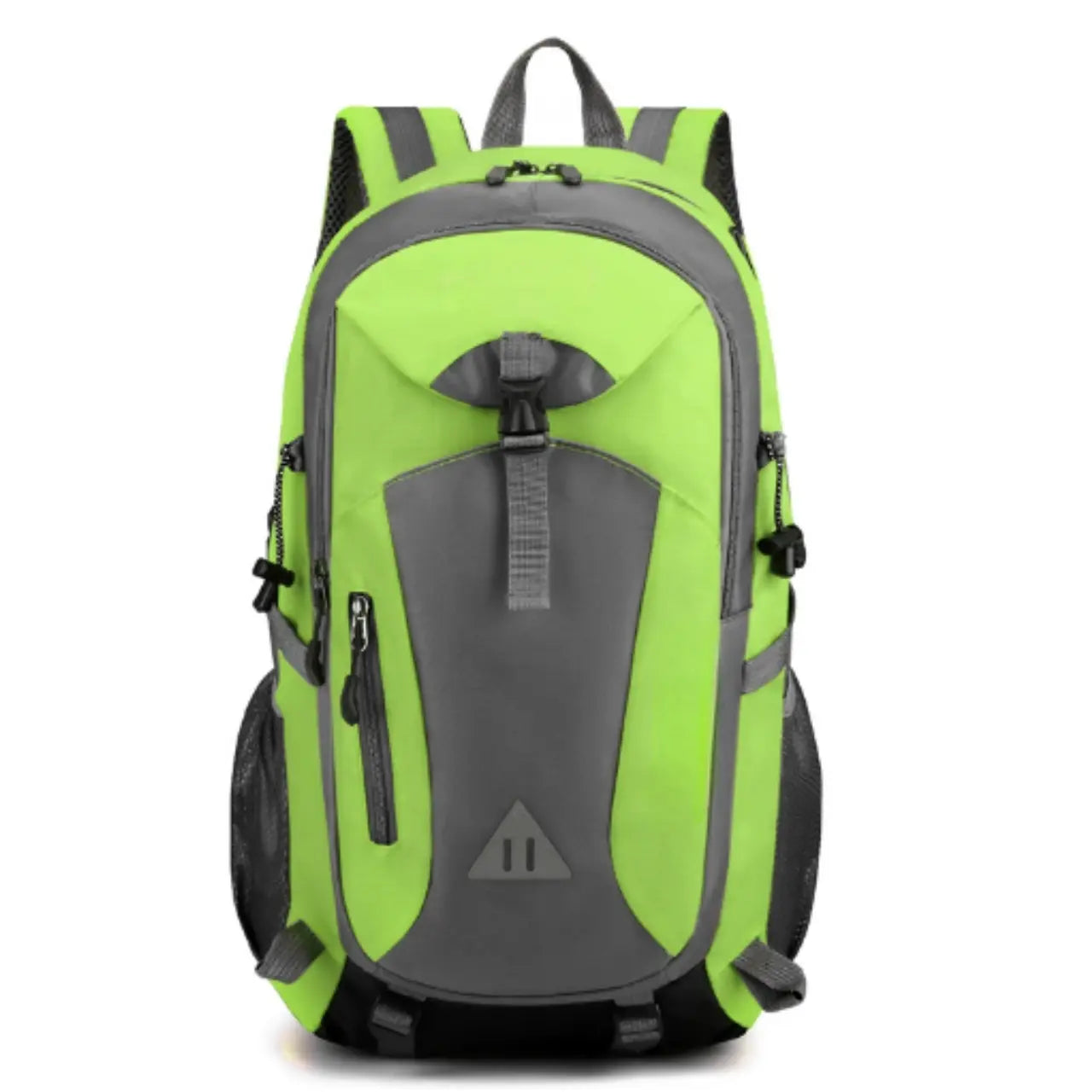 MunaWear - Hiking Backpacks - Skystride – 40L Outdoor Hiking Backpack for Men and Women with Large Capacity - Neon Green